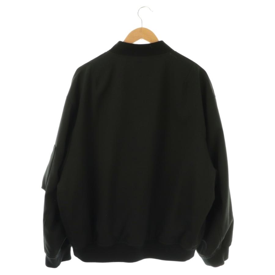 【25AW新品】JIL SANDER ブラック パデッド ボンバージャケット ジルサンダー JIL SANDER オーバーサイズ パデット ボンバー