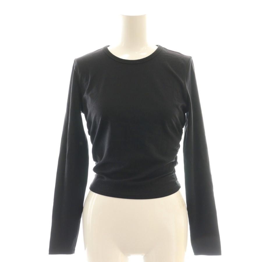 ルルレモン　ロングスリーブ　サイドギャザー ルルレモン lululemon サイドギャザー 長袖 リブカットソー Tシャツ 4