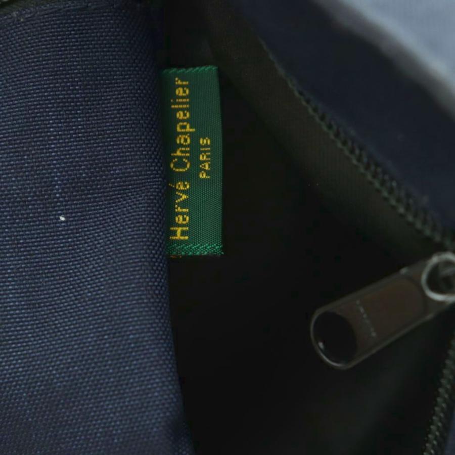 エルベシャプリエ Herve Chapelier レザーハンドル舟型ショルダーL 