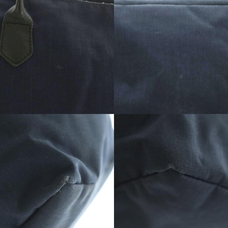エルベシャプリエ Herve Chapelier レザーハンドル舟型ショルダーL 