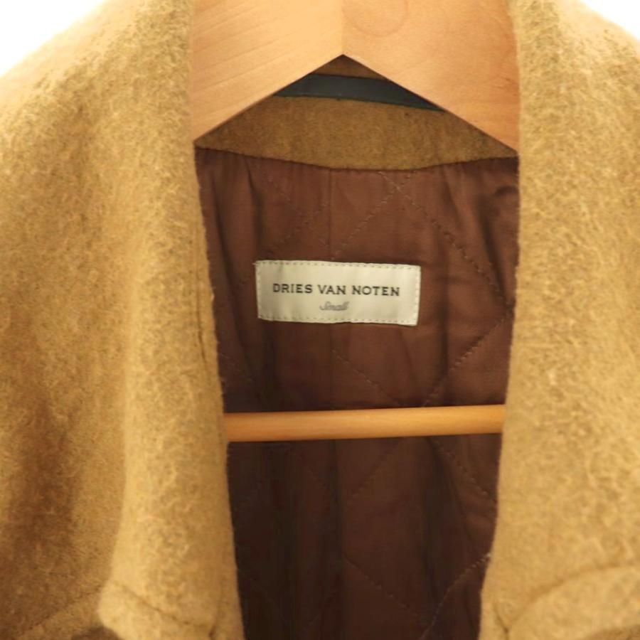 ドリスヴァンノッテン DRIES VAN NOTEN リネンウール ダブル コート 