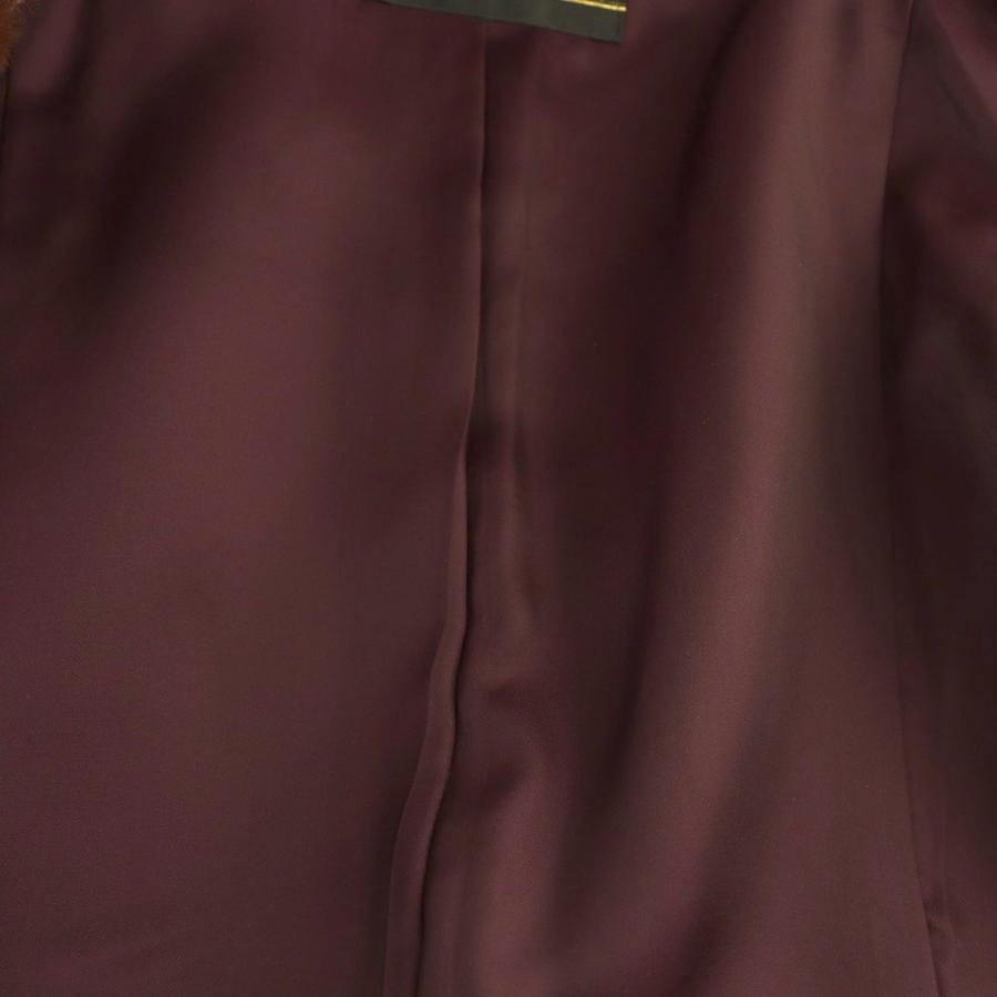 【中古】レリアン Leilian カシミヤ コート ロング 9 ボルドー /HK ■OS レディース レリアン Leilian カシミヤ コート ロング 9 ボルドー /HK □OS