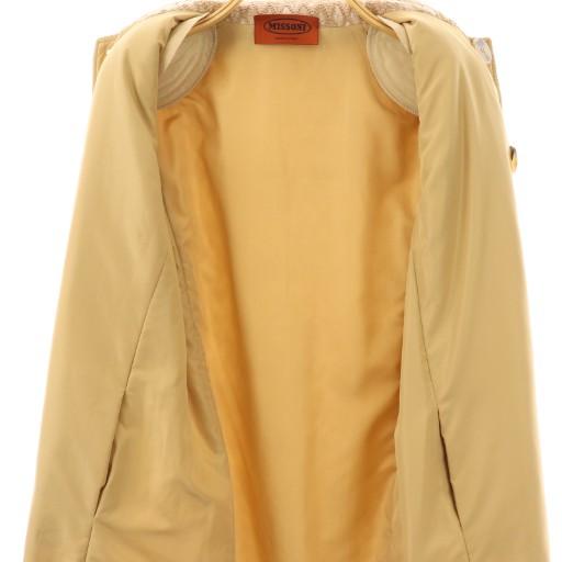 美品　ミッソーニ　ニットコート　ミドル丈　総柄　イタリー製　モヘア混　44 XL Missoniミッソーニのニットのロングコート