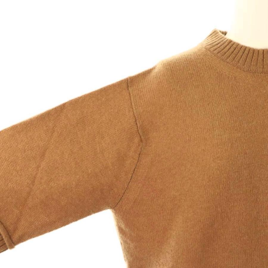 値下げ‼️MUSE新品キャメル綿長袖セーター 038 値下げ‼️MUSE新品キャメル綿長袖セーター 038 チャンキーニット