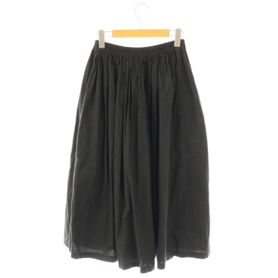 homspun バルキーシーチングダブルポケットスカート　ブラック　サイズM homspun バルキーシーチング ダブルポケットギャザースカート - SUSCON
