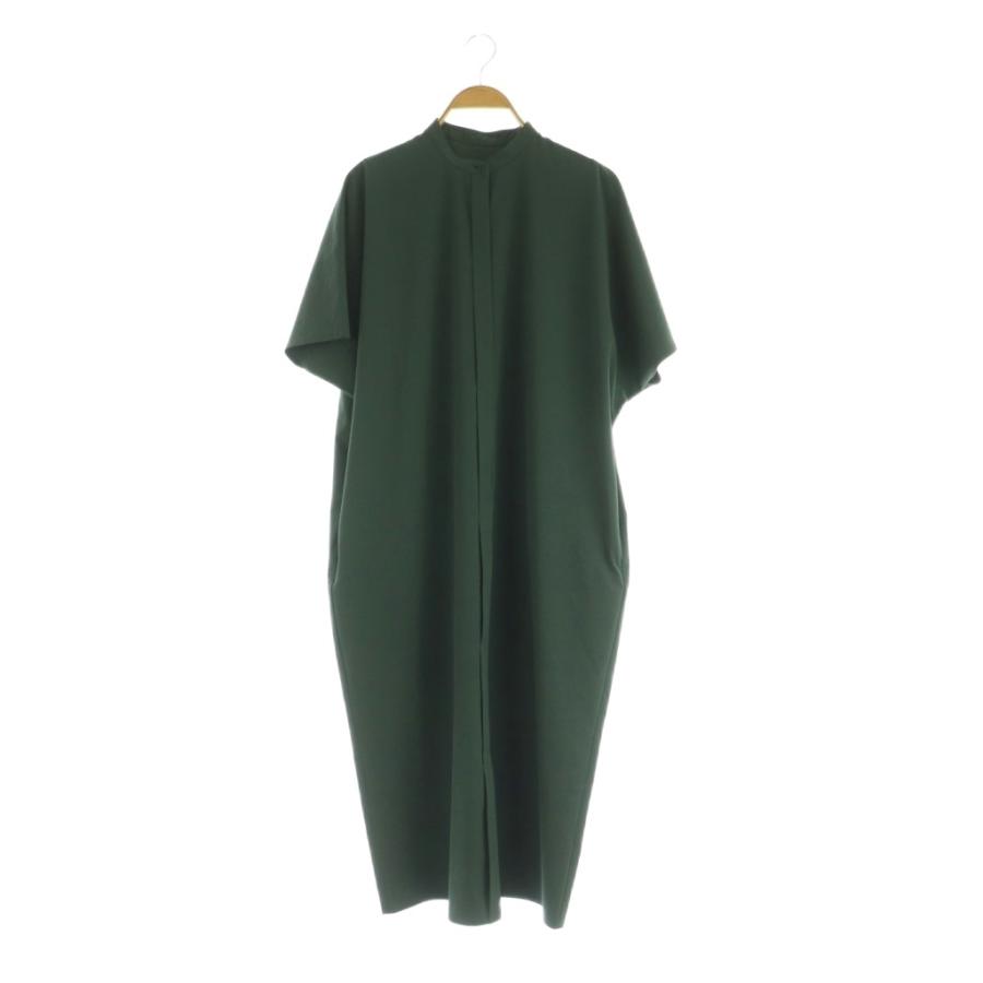 リムアーク rim.ark Half sleeve cocoon OP半袖ワンピース ロング 36