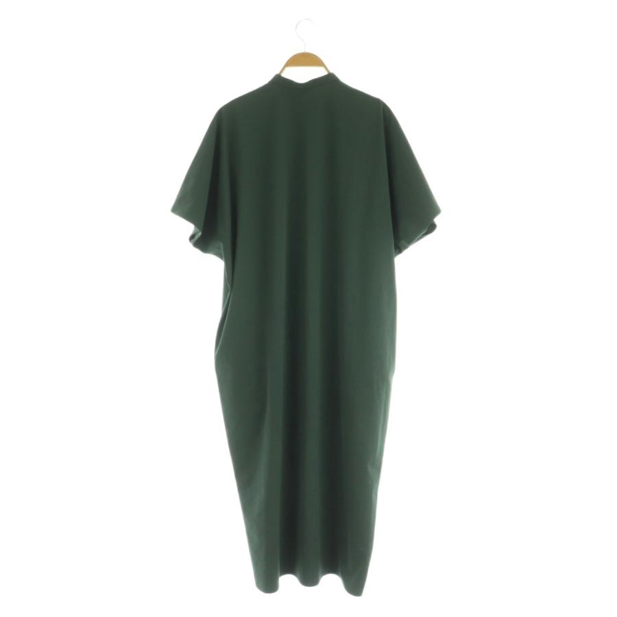 リムアーク rim.ark Half sleeve cocoon OP半袖ワンピース ロング 36