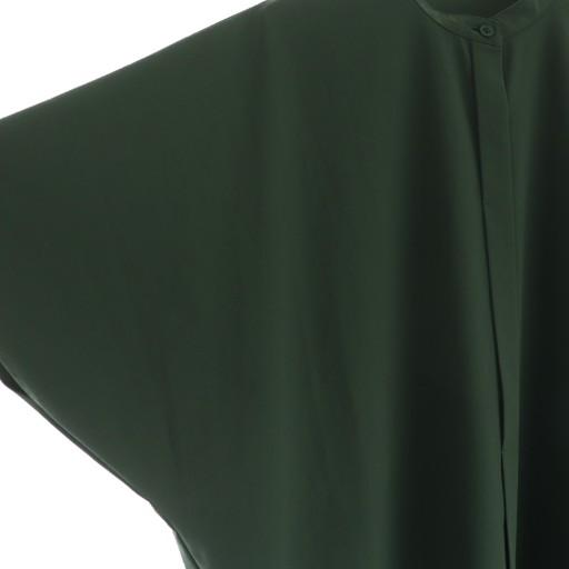 リムアーク rim.ark Half sleeve cocoon OP半袖ワンピース ロング 36