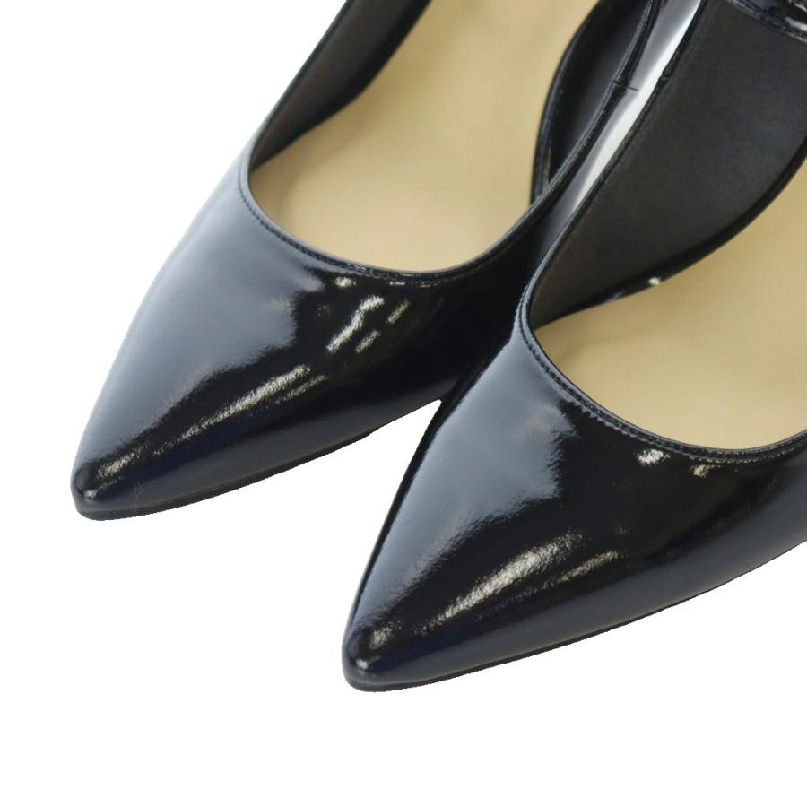 ルタロン Le Talon パンプス 23cm 黒 ブラック ポインテッド 6.5cm