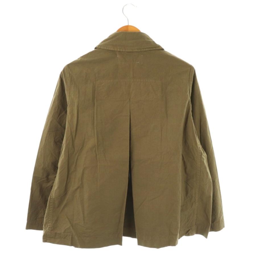 ヴェリテクール Veritecoeur ダブルボタンショートコート ステンカラー