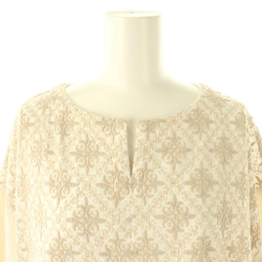 未使用品 コットンハウス アヤ Cotton House Aya YESTERDAY CROSS 刺繍