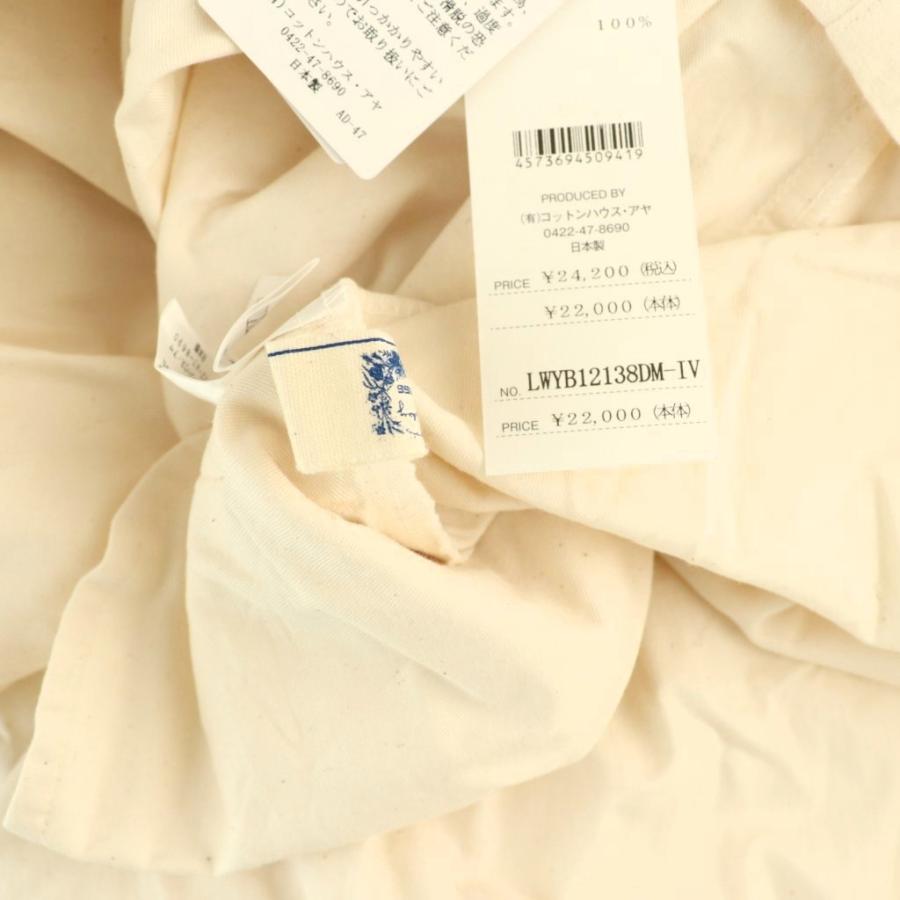 未使用品 コットンハウス アヤ Cotton House Aya YESTERDAY CROSS 刺繍