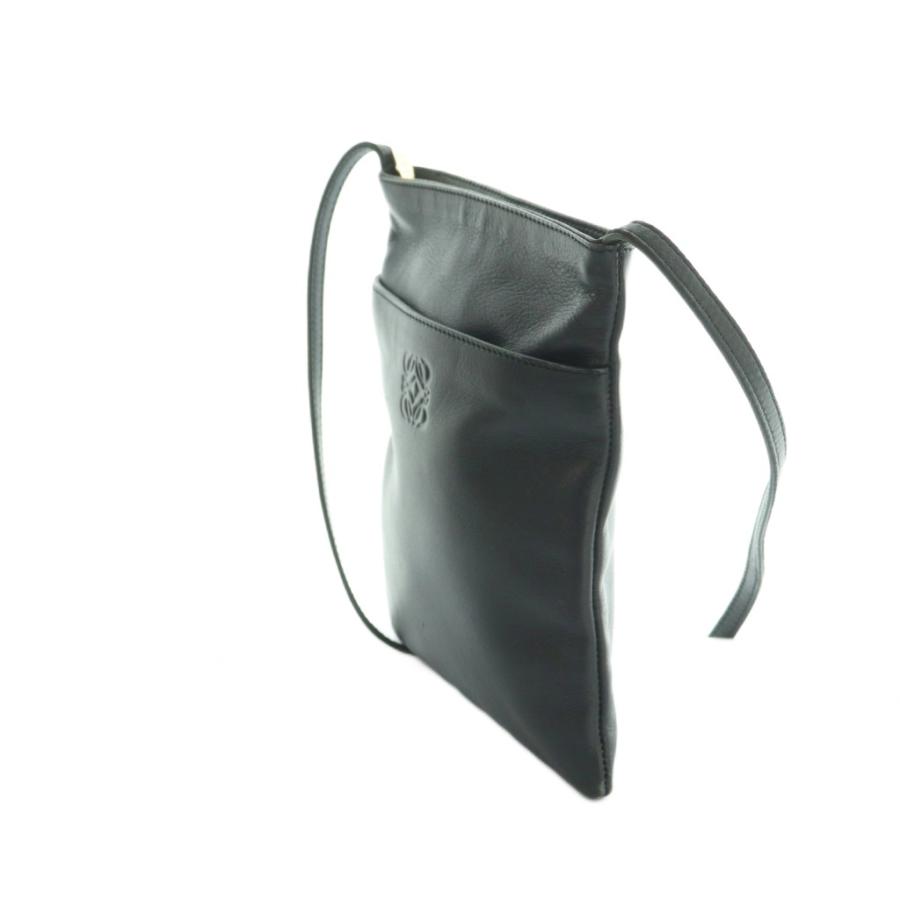 LOEWE（ロエベ） アナグラム サコッシュ ショルダーバッグ レザー ロゴ