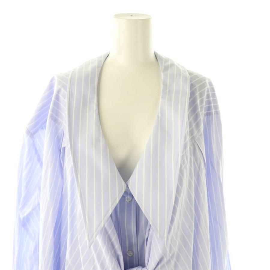 シモーネロシャ Simone Rocha コットンストライプシャツワンピース  