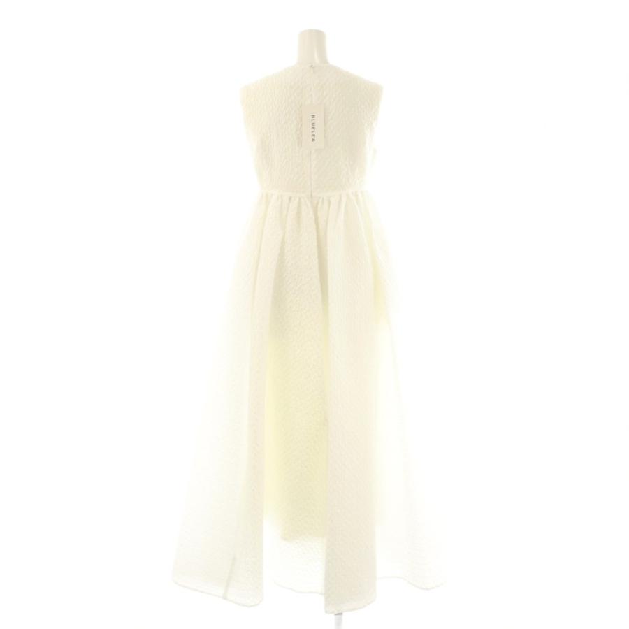 未使用品 ブルレア BLUELEA Jacquard long dress ドレス
