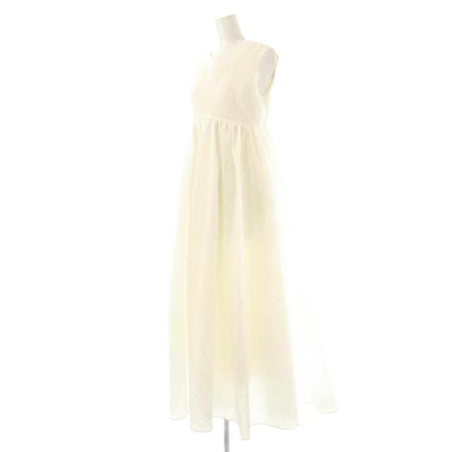 未使用品 ブルレア BLUELEA Jacquard long dress ドレス