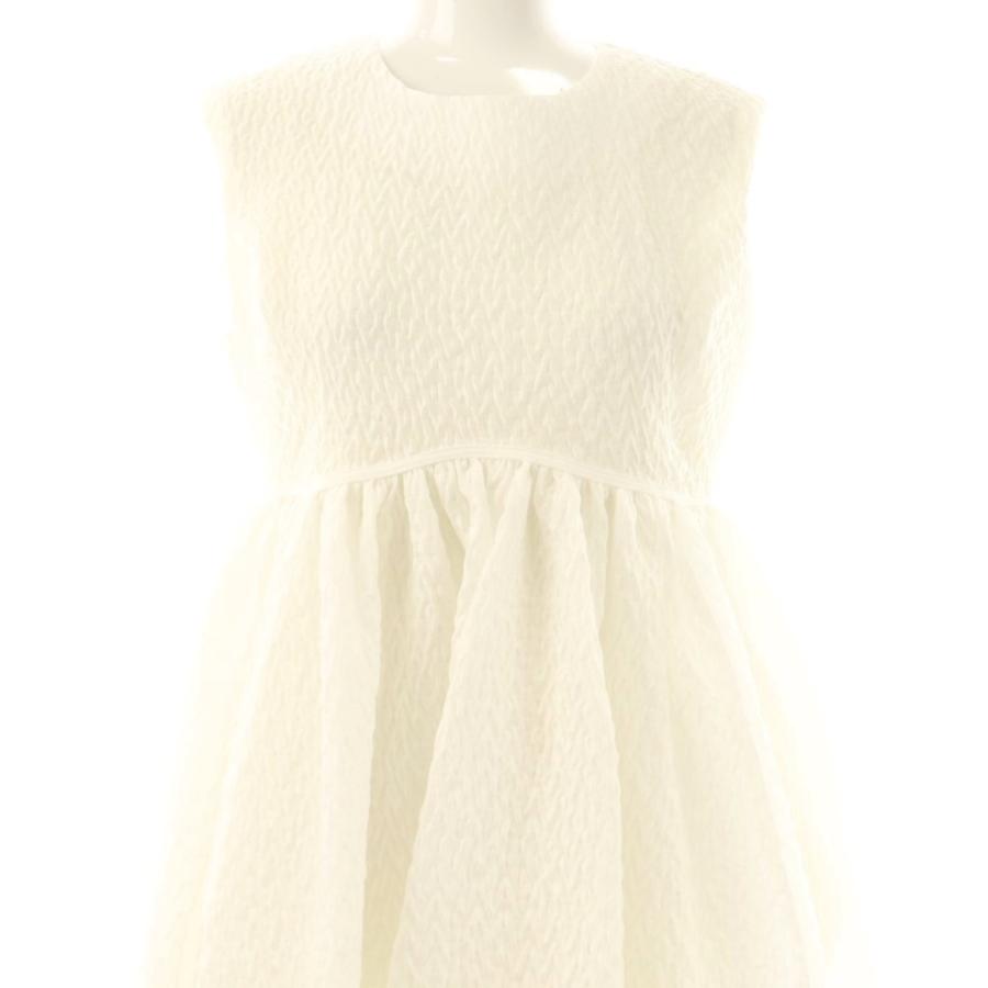 未使用品 ブルレア BLUELEA Jacquard long dress ドレス ワンピース