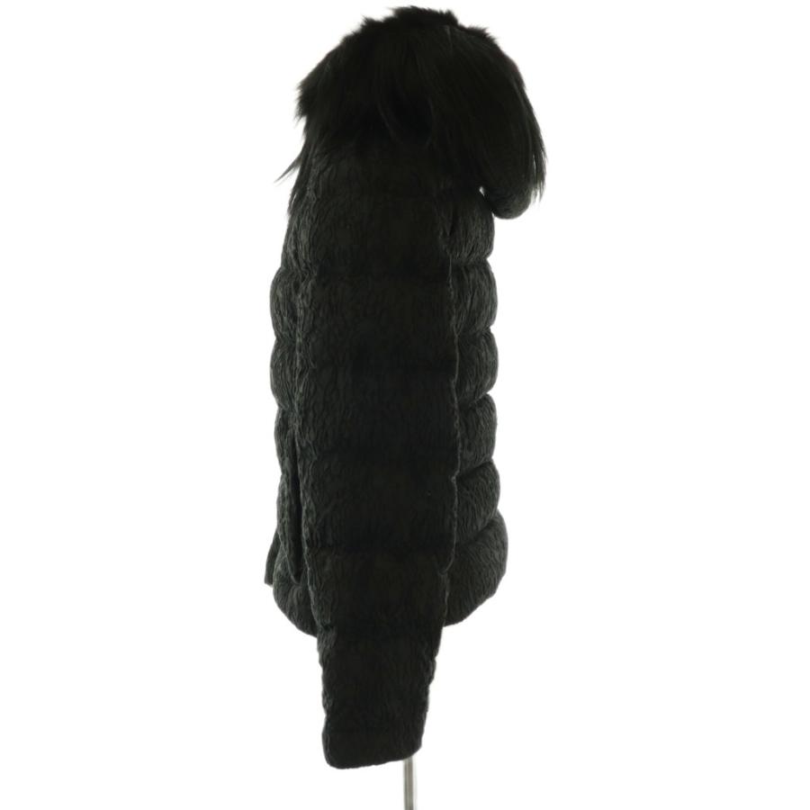 PRADA（プラダ） ファー ダウンジャケット アウター ジップアップ 38