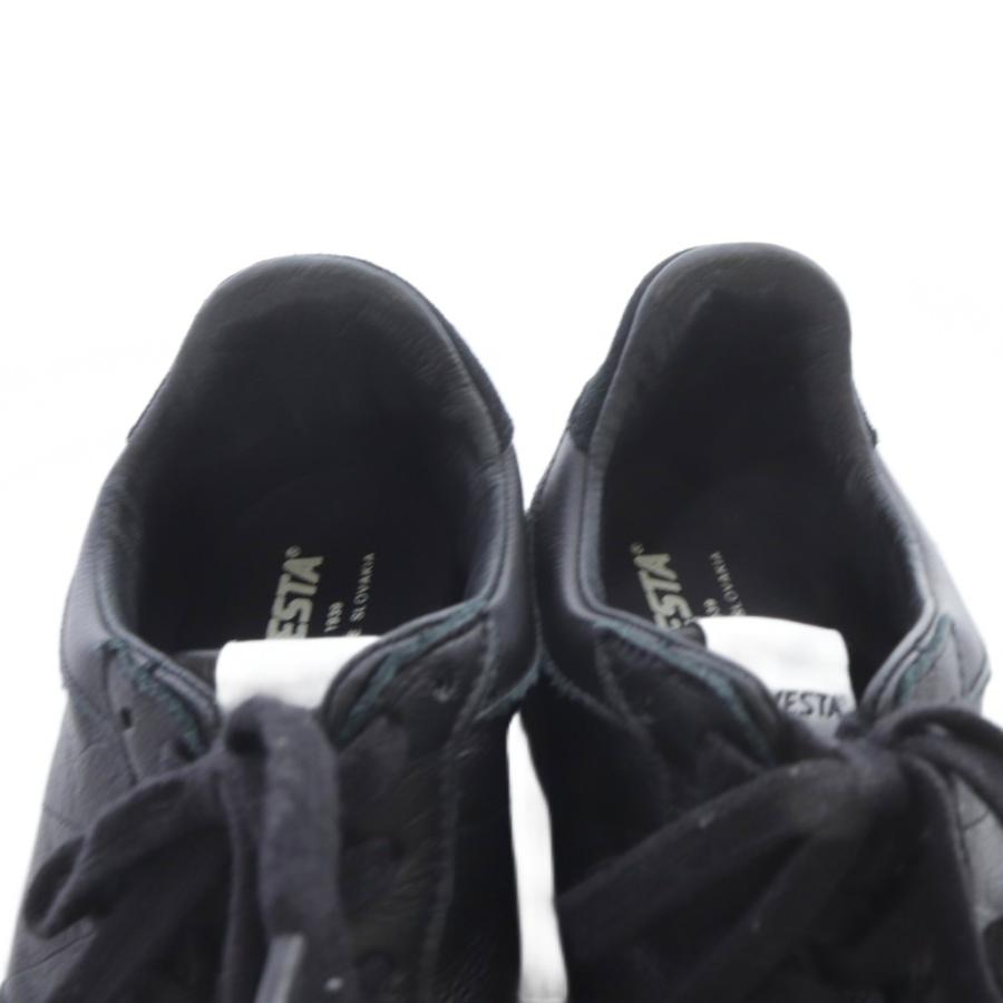 【中古】ノヴェスタ NOVESTA MARATHON LEATHER TRAIL スニーカー 切替 36 黒 ブラック /SR レディース ノヴェスタ NOVESTA MARATHON LEATHER TRAIL スニーカー 切替 36 黒