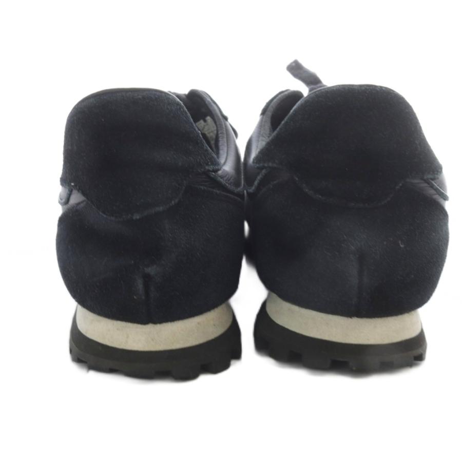 ノヴェスタ NOVESTA MARATHON LEATHER TRAIL スニーカー 切替 36 黒