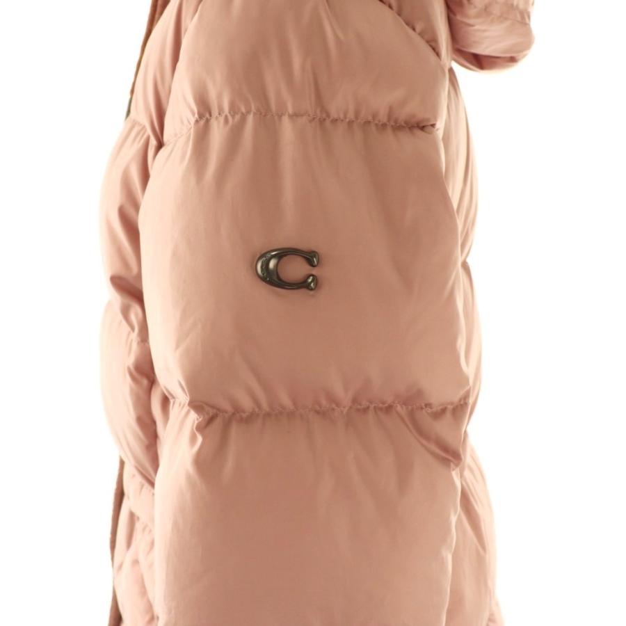 COACH（コーチ） ダウンコート アウター シープファー S ピンク /CX