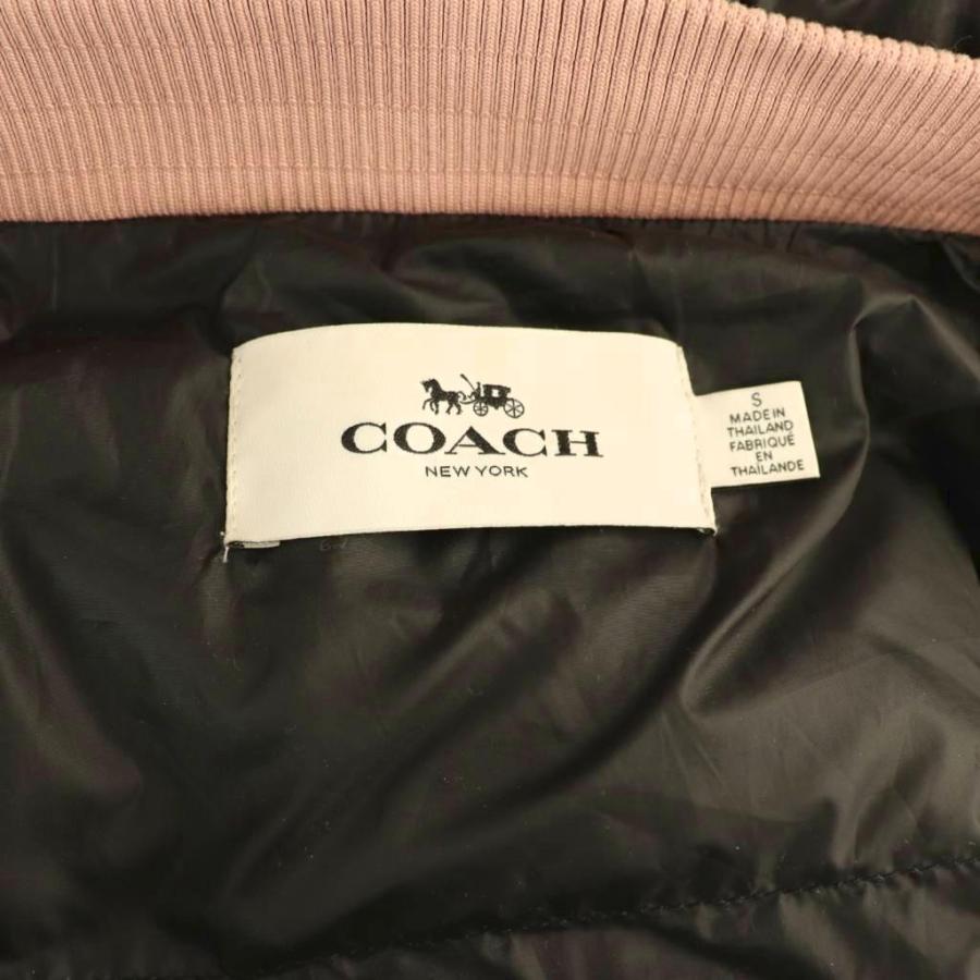 COACH（コーチ） ダウンコート アウター シープファー S ピンク /CX