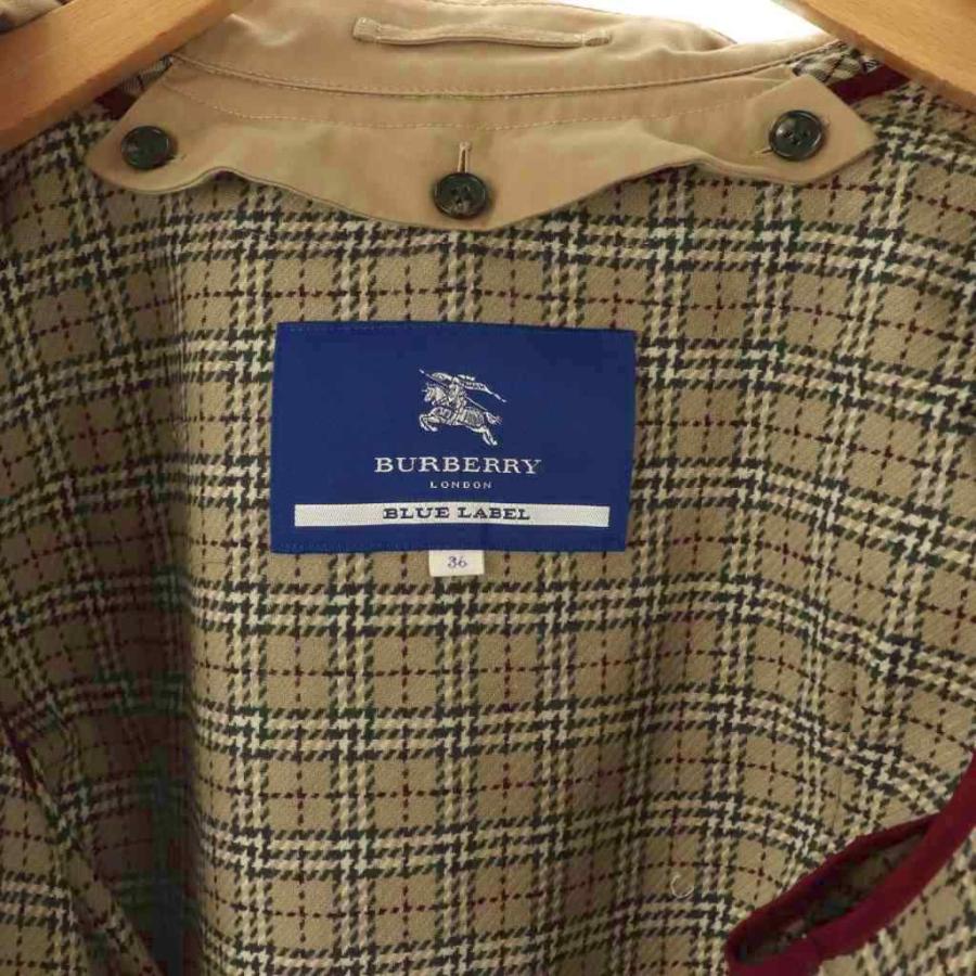✨美品✨BURBERRY BLUE LABEL ウール ベルト トレンチコート BURBERRY BLUE LABEL（バーバリーブルーレーベル） ウールライナー付き