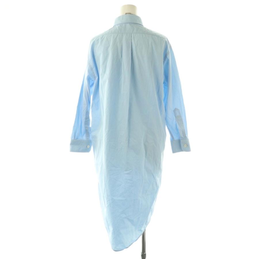 GUCCI（グッチ） 刺繍シャツワンピース ひざ丈 36 ライトブルー 660639