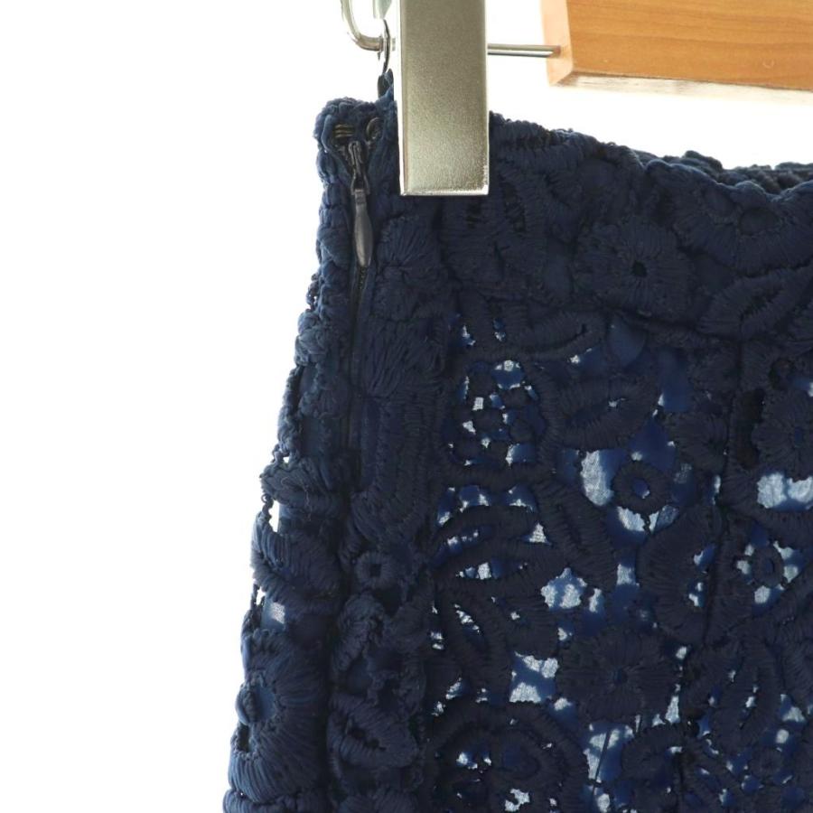 miu miu（ミュウミュウ） 未使用品 フラワー刺繍スカート 台形スカート