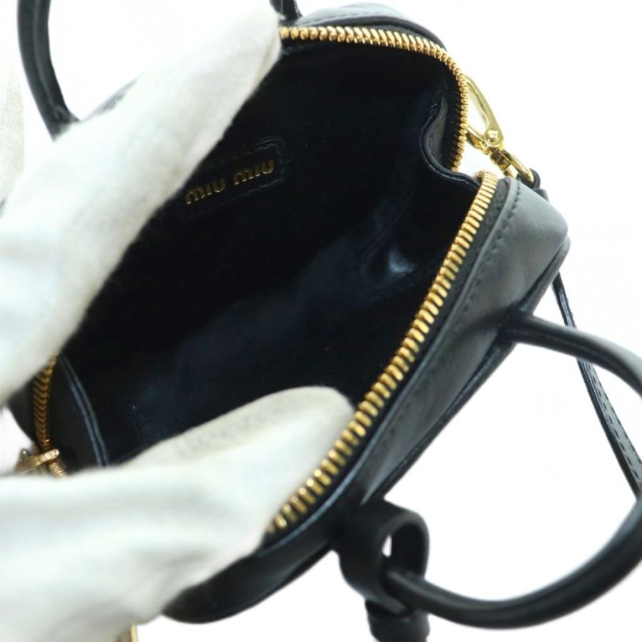 miu miu（ミュウミュウ） ボー マイクロバッグ ハンド ショルダー 2WAY