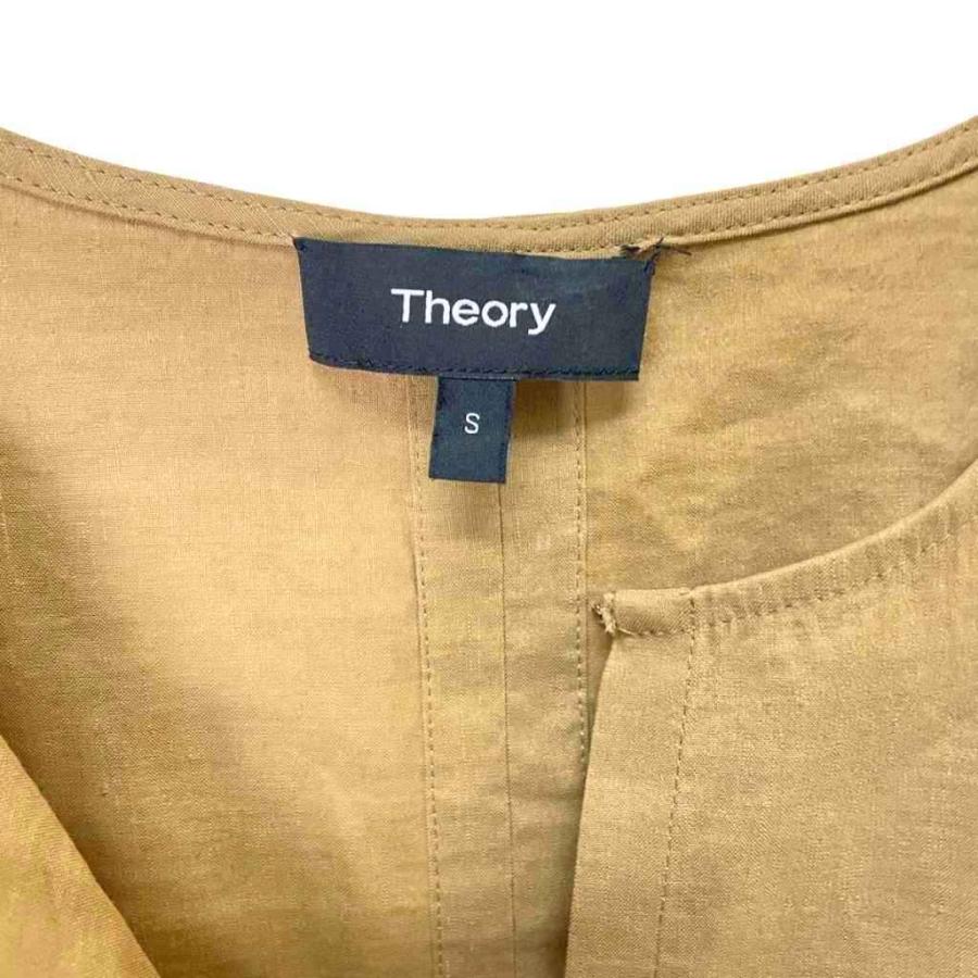 theory（セオリー） Theory ORGANIC CRUNCH WAS SLIT FRONT TUNIC N 