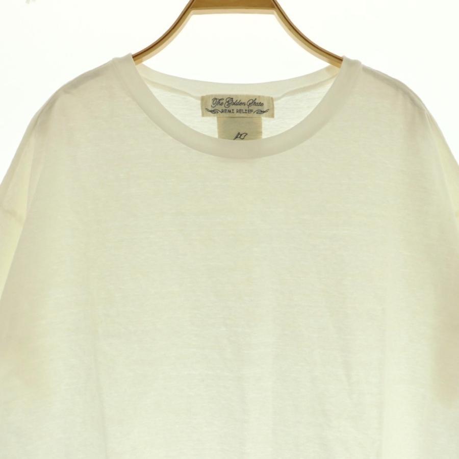 レミレリーフ REMI RELIEF オーバーサイズクルーネックTシャツ 半袖 F 