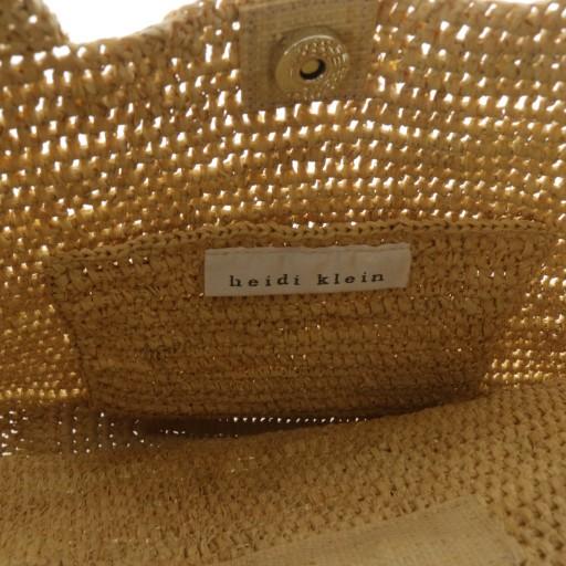heidi  ハイディクライン ラフィアバッグ ハイジクライン heidi klein ラフィアバッグ かごバッグ ハンドバッグ