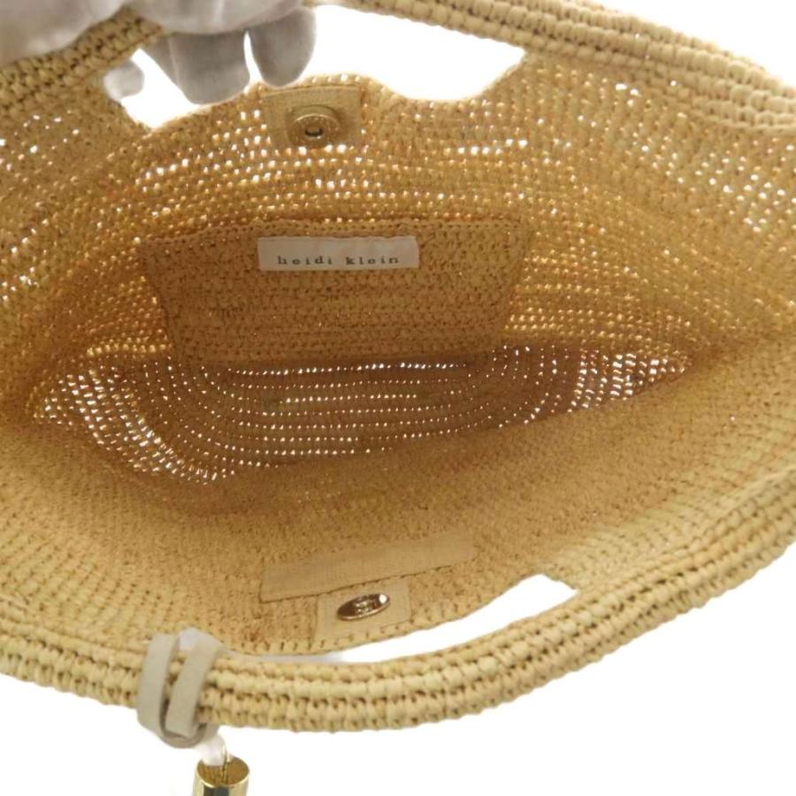 ハイジクライン heidi klein ラフィアバッグ かごバッグ ハンドバッグ