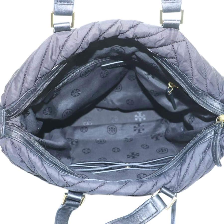 TORY BURCH（トリーバーチ） キルティングトートバッグ 黒 ブラック