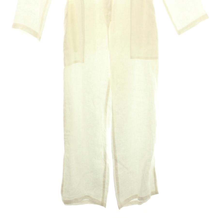 MUSE deuxieme class back v オールインワン ホワイト ミューズ ドゥーズィエム クラス MUSE de Deuxieme Classe 24SS
