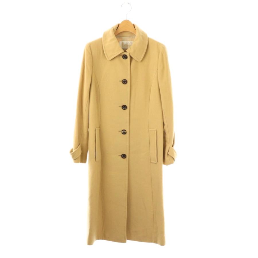 ハロッズ Harrods カシミヤロングコート 2 ベージュ /DO □OS