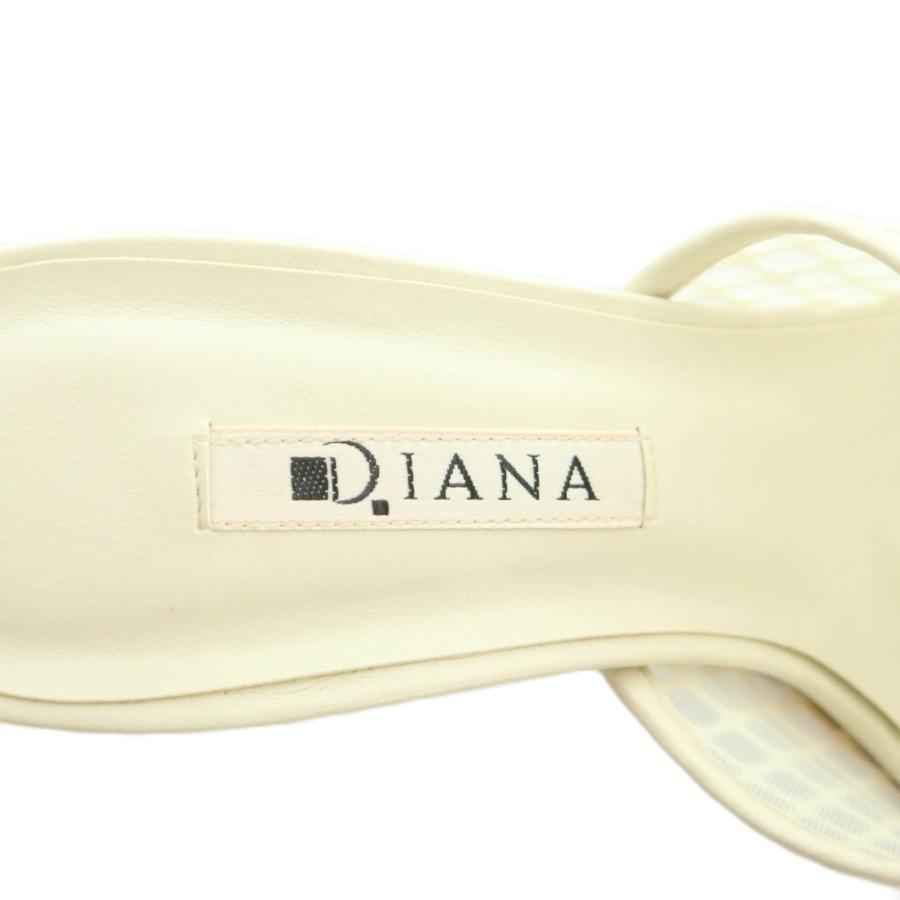 DIANA（ダイアナ） ミュールサンダル スクエアトゥ L 24.0-24.5cm オフ