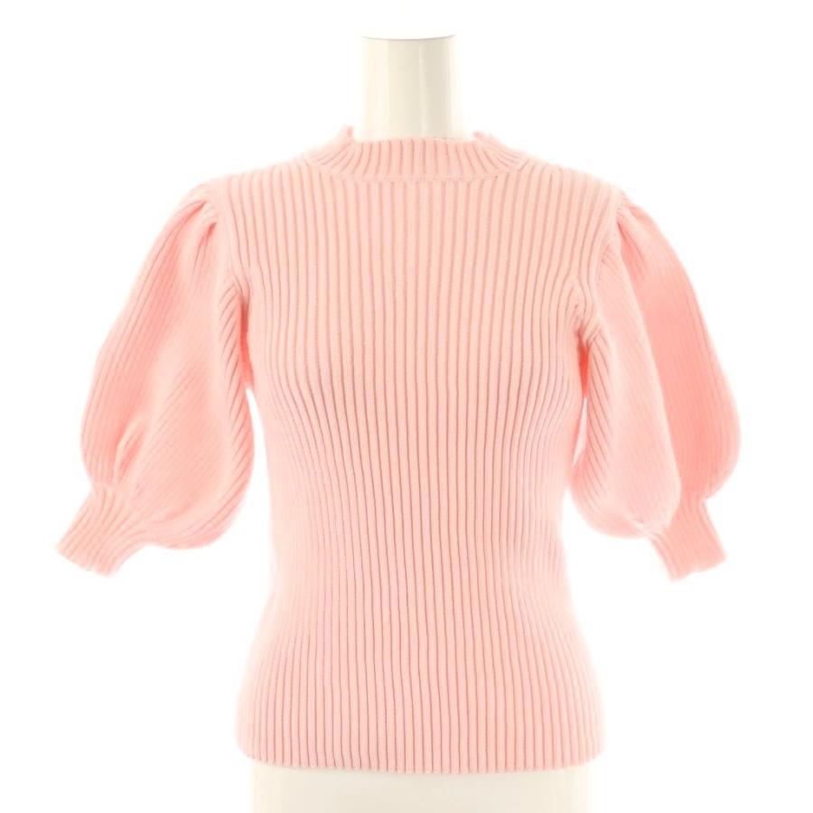美品 SEVENTEN セブンテンバイミホカワヒト ボリュームスリーブニット S セブンテンバイミホカワヒト SEVEN TEN by MIHO KAWAHITO ボリューム