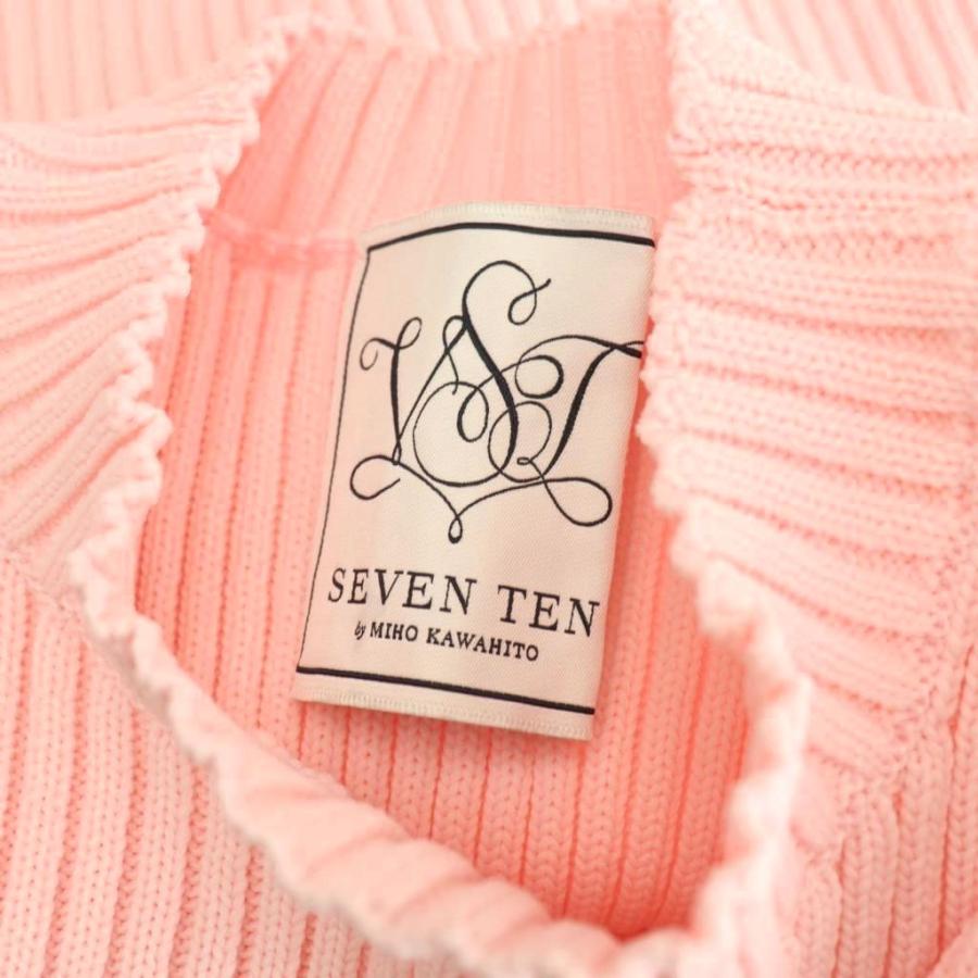 美品 SEVENTEN セブンテンバイミホカワヒト ボリュームスリーブニット S セブンテンバイミホカワヒト SEVEN TEN by MIHO KAWAHITO ボリューム