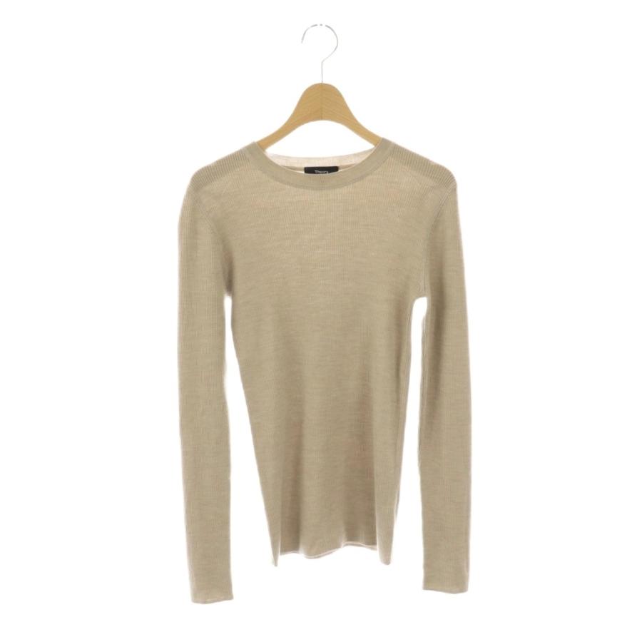 【新品・タグ付】theory regal wool milzi リブニット 新品・タグ付】theory regal wool milzi リブニット
