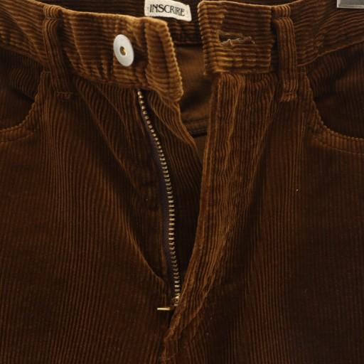 アンスクリア INSCRIRE コーデュロイパンツ 34 ブラウン 茶 /CX □OS