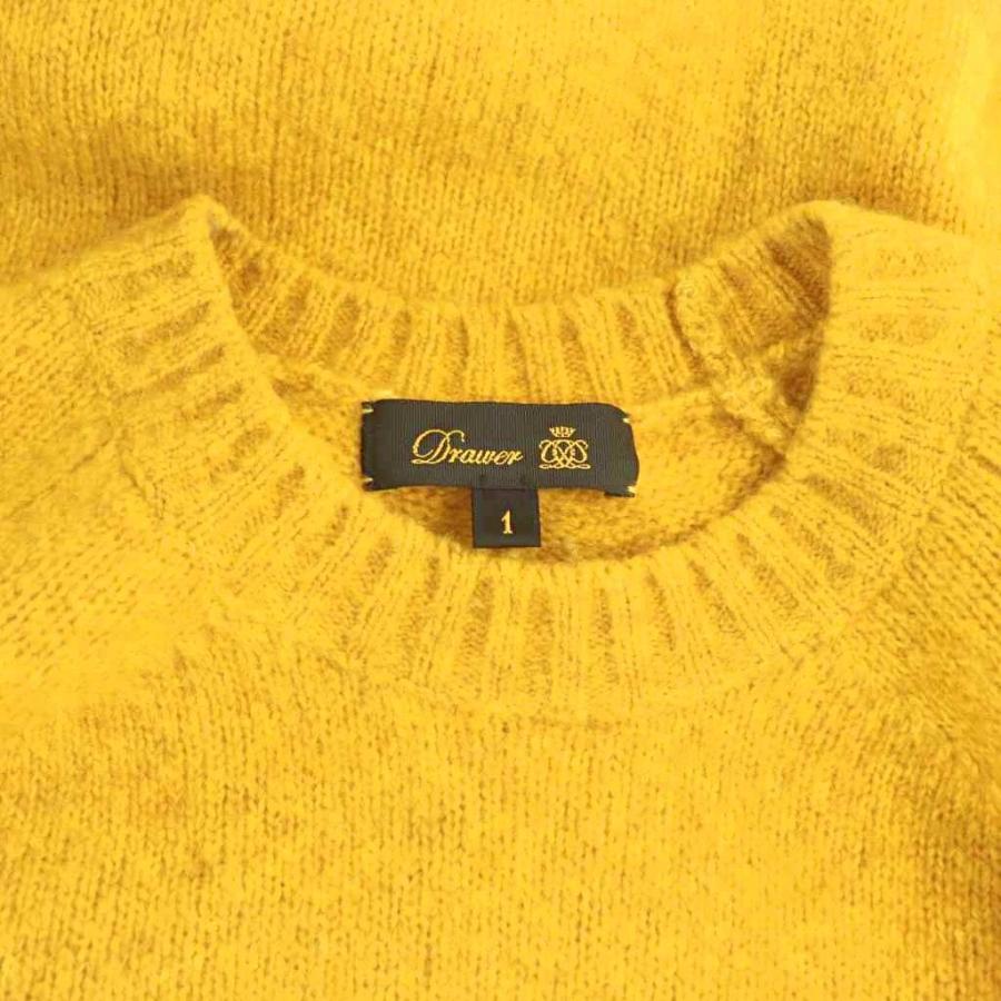 ドゥロワー drawer ニット　サイズ1 ドゥロワー Drawer カシミヤシルクリブタートルニット セーター 長袖 1