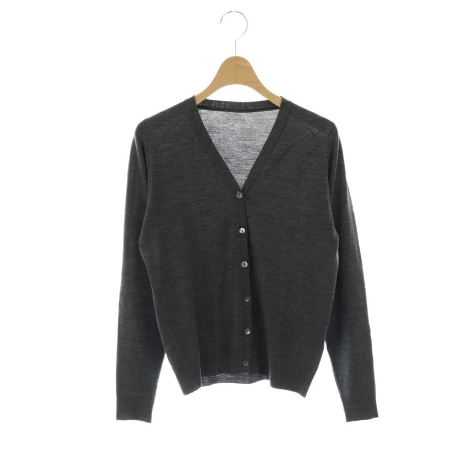 ジョンスメドレー JOHN SMEDLEY Vネックカーディガン ウール