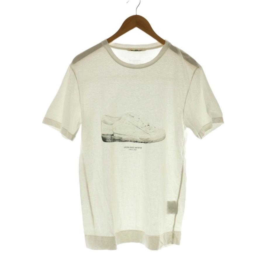 ゴールデングース GOLDEN GOOSE スニーカープリントTシャツ カットソー 
