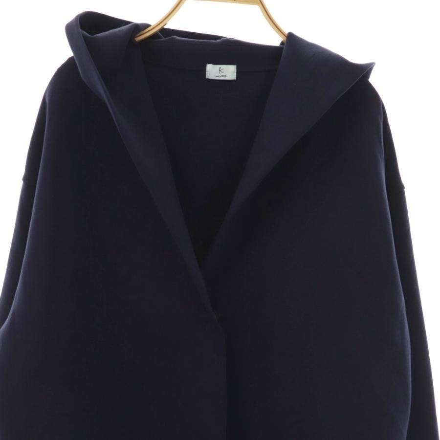 クミキョク 組曲 KUMIKYOKU フードコート ノーカラー アウター S2