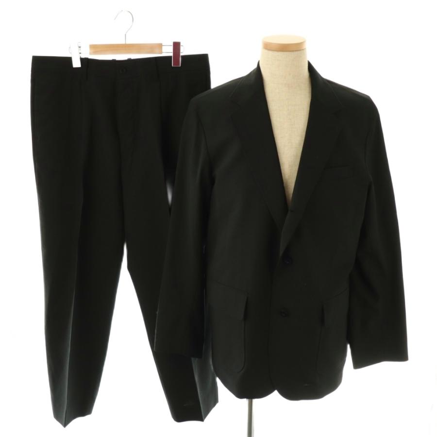 ロンハーマン　ブラック セットアップ ロンハーマン別注のレイニングチャンプは、ナイロンのセットアップ