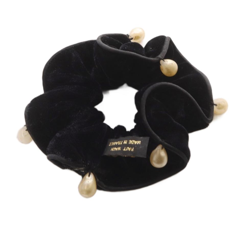 未使用　アレクサンドルドゥパリ　ベロア　シュシュ　ブラック 楽天市場】ALEXANDRE DE PARIS アレクサンドル ドゥ パリ シュシュ TCH