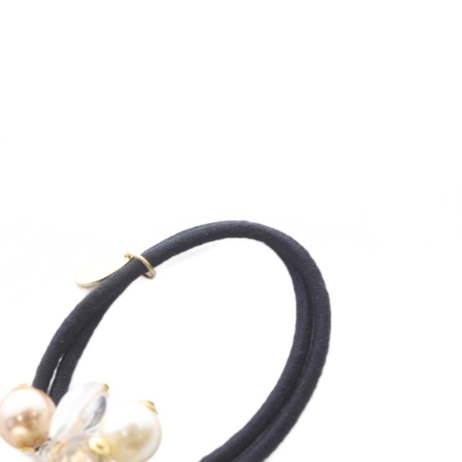 COMPLEX BIZ ヘアゴム コンプレックスビズ Complex BIZ ビジュー ヘアゴム 黒 ブラック 白