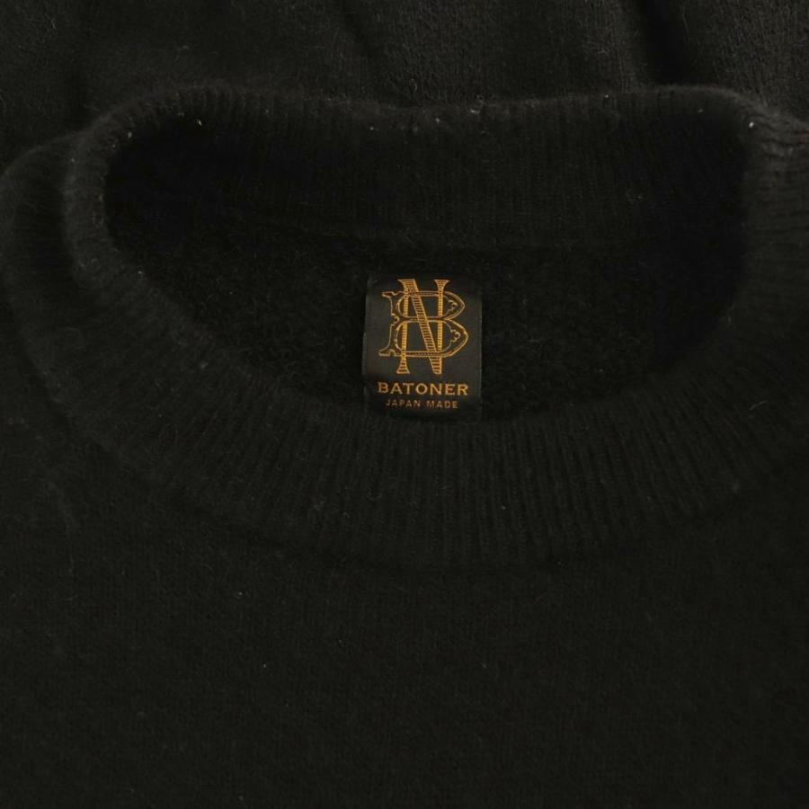 バトナー BATONER 24AW キャメル クルーネック ニット セーター 長袖 2